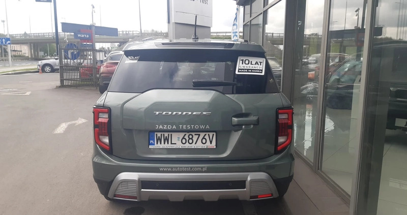 SsangYong Torres cena 164900 przebieg: 5, rok produkcji 2023 z Dobrzany małe 191